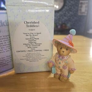 Cherished Teddies Bear - Cora - You've Put a Spell On My Heart